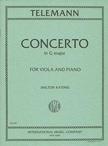 Concerto in G Major for Viola and Piano