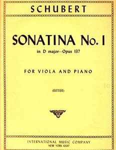 Sonatina No. 1 in D Major, Op. 137