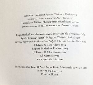 Hercule Poirot ja huvimajan arvoitus