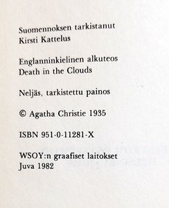 Lentävä kuolema
