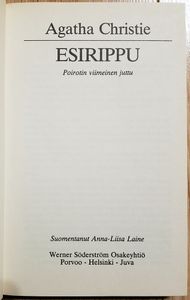 Esirippu. Poirotin viimeinen juttu