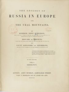 The Geology of Russia in Europe and The Ural Mountains. Vol. 1. Geology