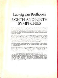 Eighth and Ninth Symphonies