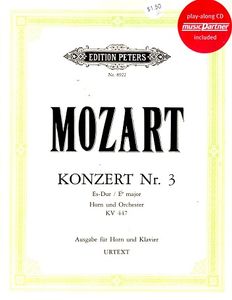 Konzert Nr. 3 Es-Dur/E-flat Major Horn und Orchester KV 447