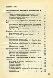 Туристская Топография