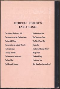 Hercule Poirot's Early Cases