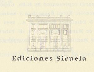Ediciones Siruela, S.A.