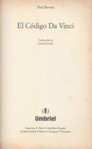 El Código Da Vinci
