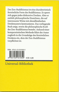 Philosophie des Zen-Buddhismus