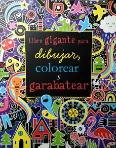 Libro Gigante Para Dibujar, Colorear y Garabatear