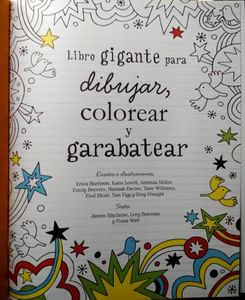 Libro Gigante Para Dibujar, Colorear y Garabatear