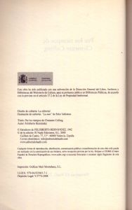 Por Los Tiempos De Clemente Colling