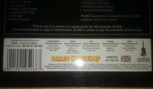 Chapter Approved: Gaming Material For Warhammer 40,000