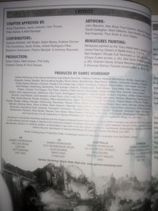 Chapter Approved: Gaming Material For Warhammer 40,000