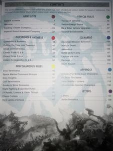Chapter Approved: Gaming Material For Warhammer 40,000