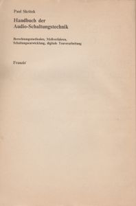 Справочное Руководство По Звуковой Схемотехнике