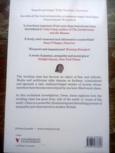 Chavs: The Demonization of the Working Class