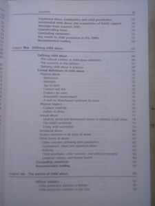 Child Abuse: Towards A Knowledge Base