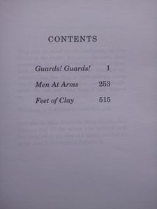 City Watch Trilogy: Guards! Guards! / Men at Arms / Feet of Clay