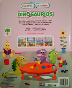 Dinosaurios: mi primer observa y descubre