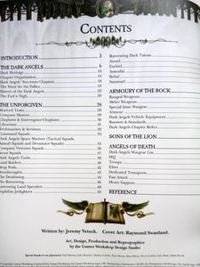 Codex: Dark Angels
