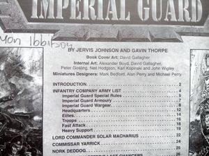 Codex: Imperial Guard [1999]