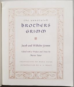 The Annotated Brothers Grimm