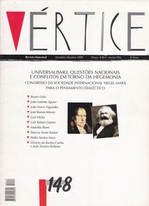Vértice: Universalismo, Questões Nacionais E Conflitos Em Torno Da Hegemonia (Nº 148, Setembro - Outubro 2009)