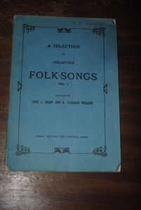 A Selection of Collected Folk-Songs Vol. 1