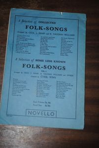 A Selection of Collected Folk-Songs Vol. 1