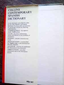Collins Contemporary Spanish Dictionary