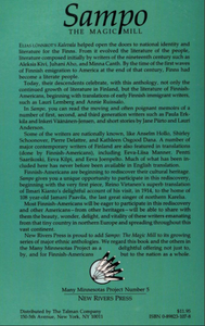 Sampo: The Magic Mill. A Collection of Finnish-American Writing