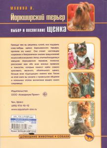 Йоркширский Терьер. Выбор И Воспитание Щенка