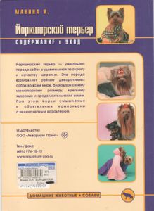 Йоркширский Терьер. Содержание И Уход