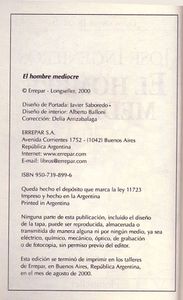 El Hombre Mediocre