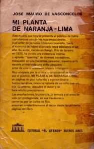 Mi Planta De Naranja - Lima