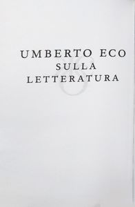 О литературе