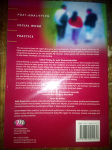 Critical Thinking For Social Work - Second Edition