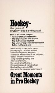 Great Moments in Pro Hockey