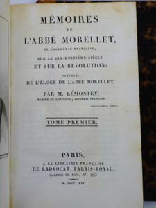 Mémoires sur le XVIIIe siècle et sur la Révolution