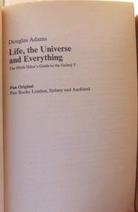 Life, The Universe and Everything