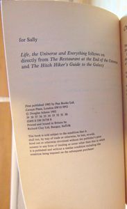 Life, The Universe and Everything