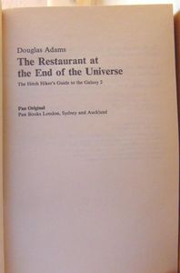 The Restaurant At The End Of The Universe