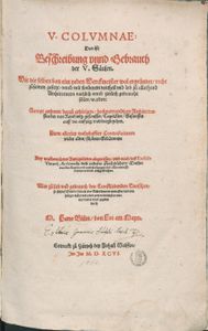 V. Columnae, das ist, Beschreibung unnd Gebrauch der V. Säulen