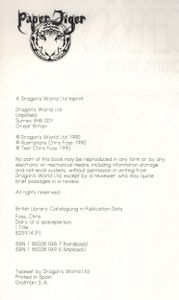 Diary of a Spaceperson