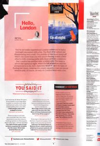 Time Out London March 6-12 2018