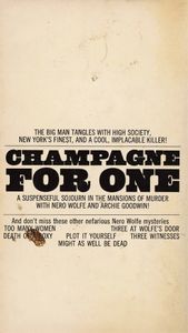Champagne for  One