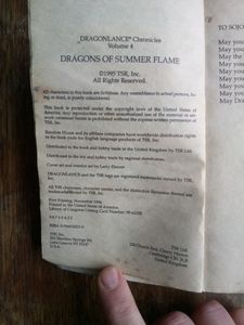 Dragons of Summer Flame
