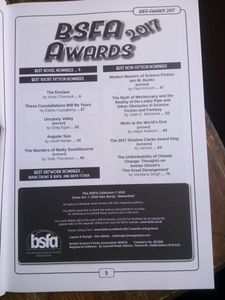 BSFA Awards 2017