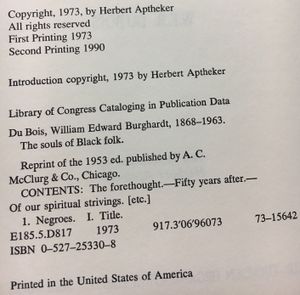 W.E.B. Du Bois collected works